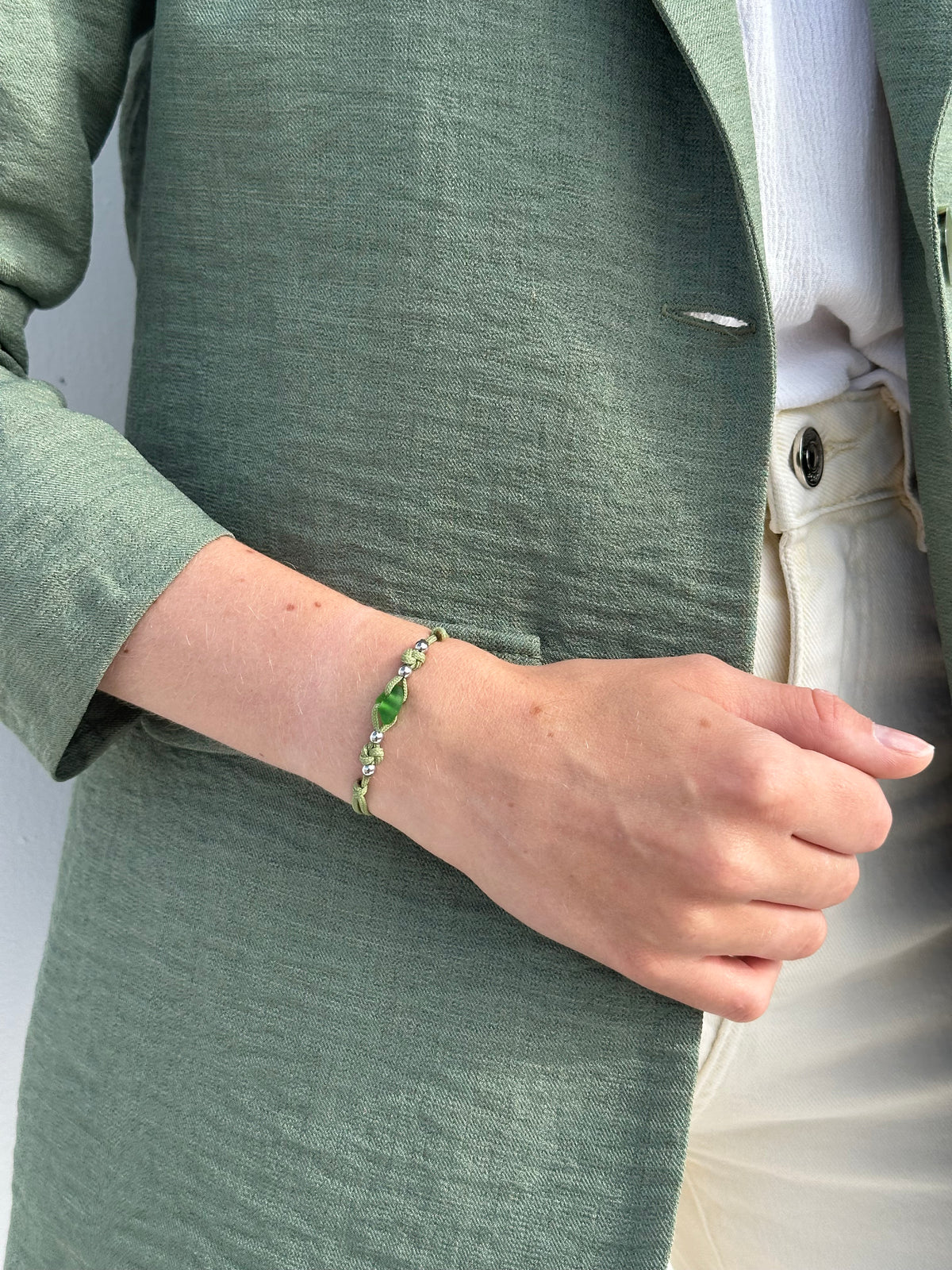 Bracelet Verre Marin