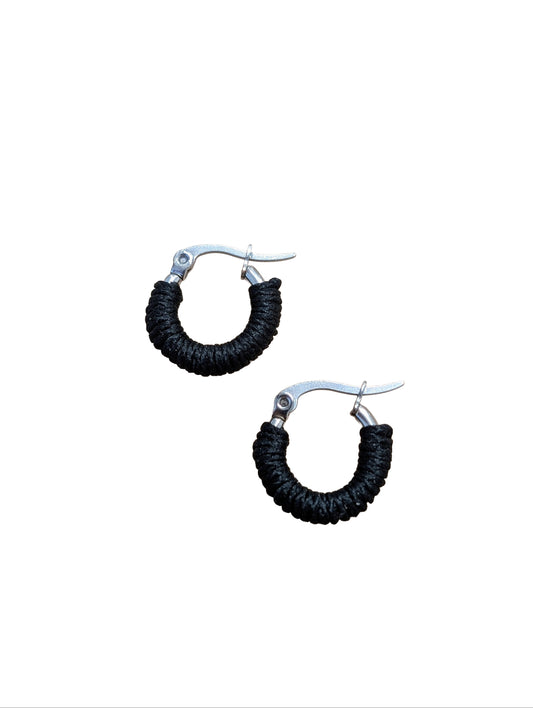 Petites boucles d'oreilles Cordage
